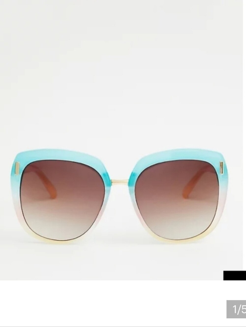 🆕MULTI COLOR FACE SQUARE SUNGLASSES